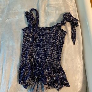 Urban Outfitters Tie Tank